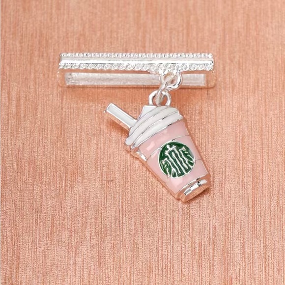 💕Coffee Cup Watch Band Charm - Picture 3 of 5